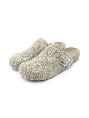 Loewe Sandals Ease Buckle Mule Beige